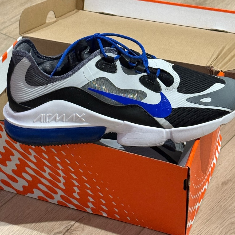 Nike men’s Sneakers - Black, Blue, and White